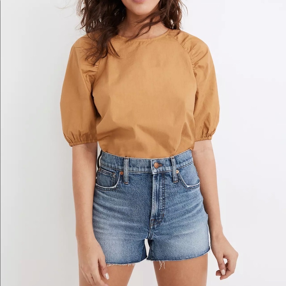 Madewell Perfect Jean Short in Bartow Wash Size 26